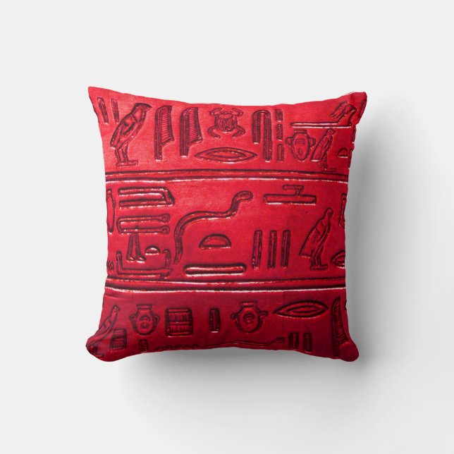 Coussin Hiéroglyphes 2014-1053 (Recto)