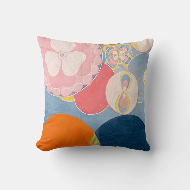 Coussin Hilma af Klint - Les dix plus grandes, no 2, Enfan (Recto)