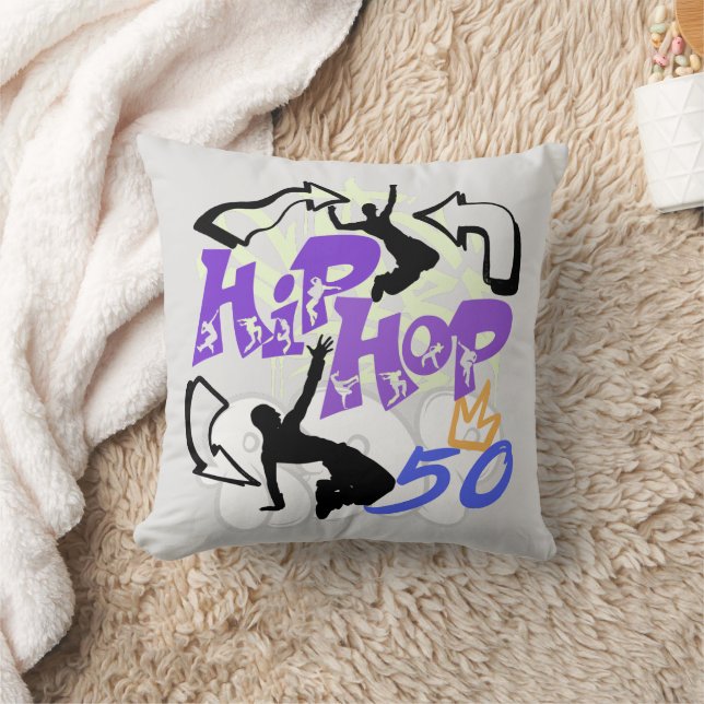 Coussin Hip hop 50,w (Couverture)