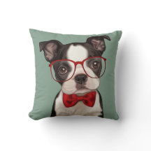 Hippie Boston Terrier