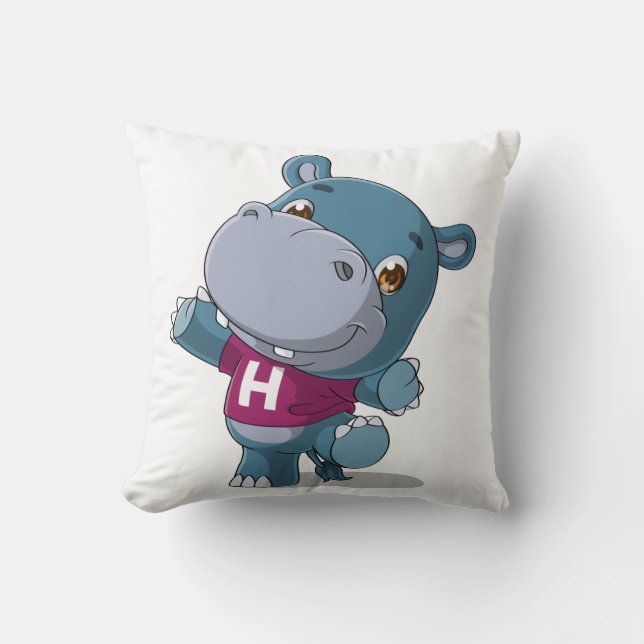 Coussin Hippo (Recto)
