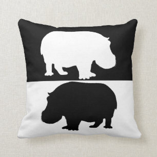 Coussin hippopotame