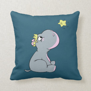 Coussin Hippopotame et étoile !