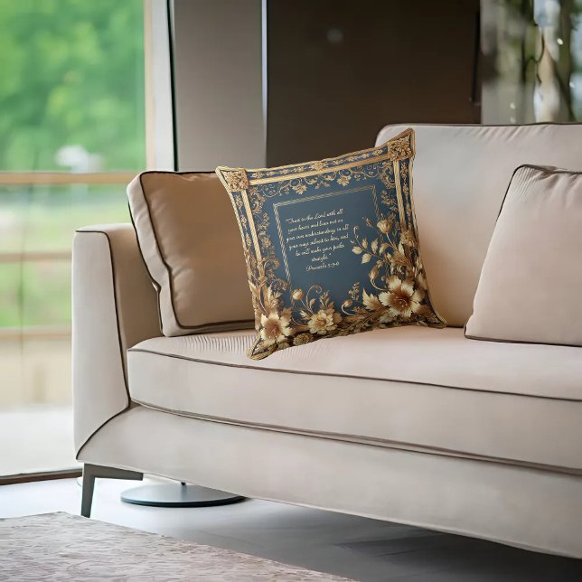 Coussin - Hirloom Grace Bible Verse (Créateur téléchargé)