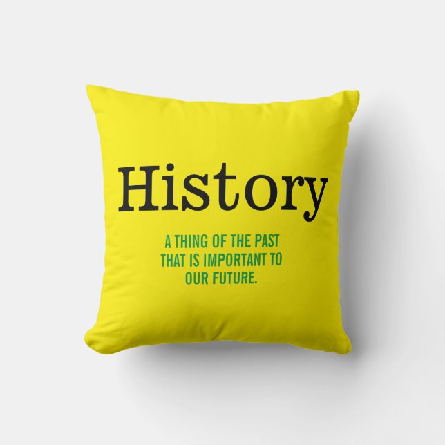 Coussin Histoire (Recto)