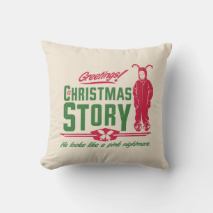 Coussin Histoire de Christma Looks Like a Pink Nightmare