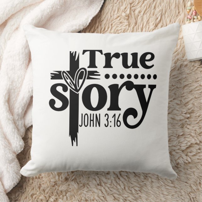 Coussin Histoire Véritable - Le plus grand amour (Couverture)