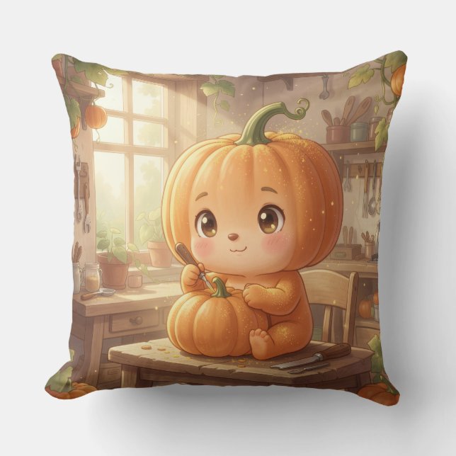 Coussin Histoires enchantées d'Halloween.12 (Recto)