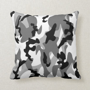 Coussin Hiver Camo