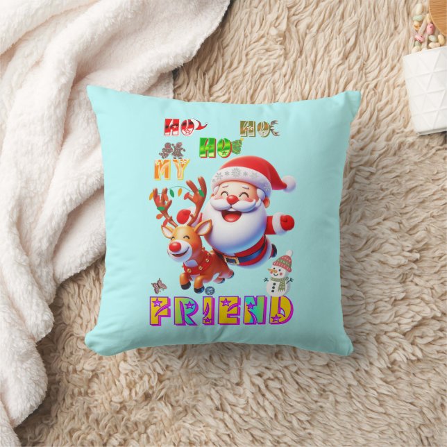 Coussin Ho Ho Ho Mon Cher Ami (Couverture)