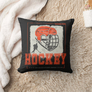 Coussin Hockey Casque Joueur Vintage Entraîneur De Jeu Ou 