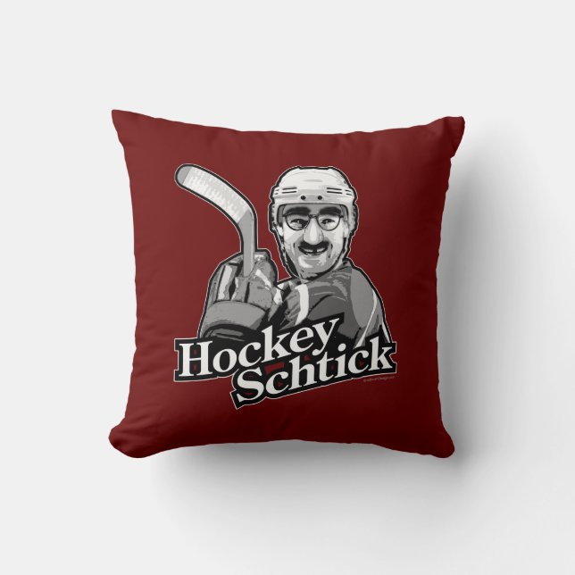 Coussin Hockey Schtick (Recto)