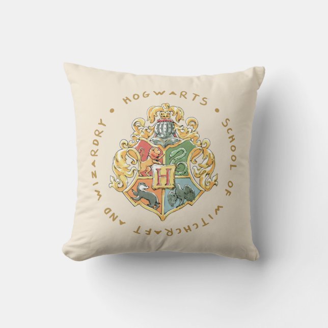 Coussin HOGWARTS™ School of Witchcraft et Wizardry (Recto)