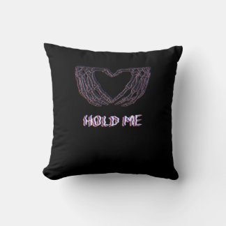 Coussin Hold Me Classic - Skeleton Hand Heart