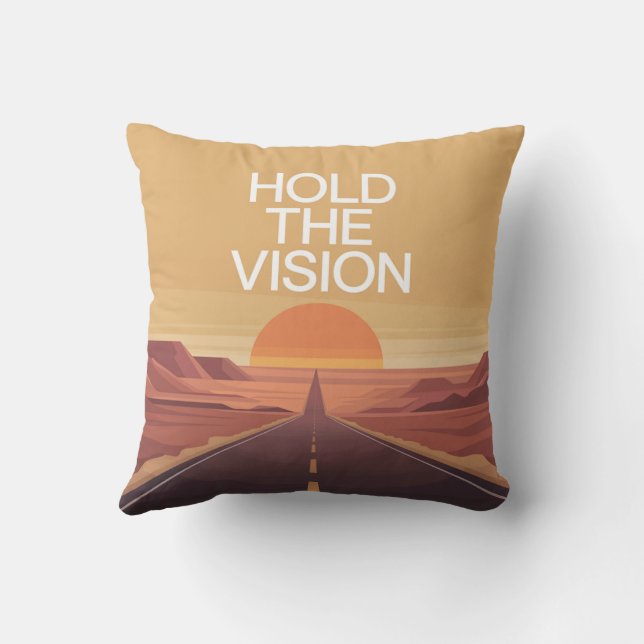 Coussin Hold The Vision (Verso)