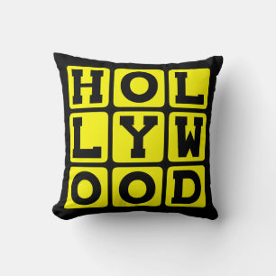 Coussin Hollywood, Tinseltown Californie