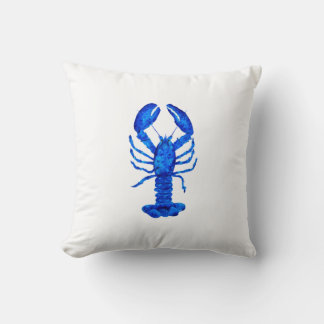 Coussin Homard bleu