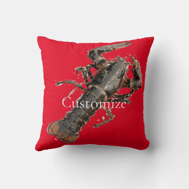 Coussin Homard frais du Maine Thunder_Cove (Verso)