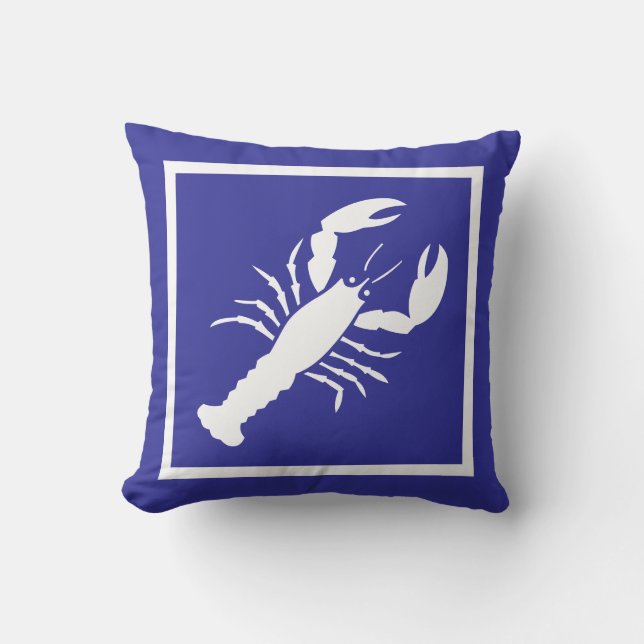 Coussin Homard | Nautical (Recto)