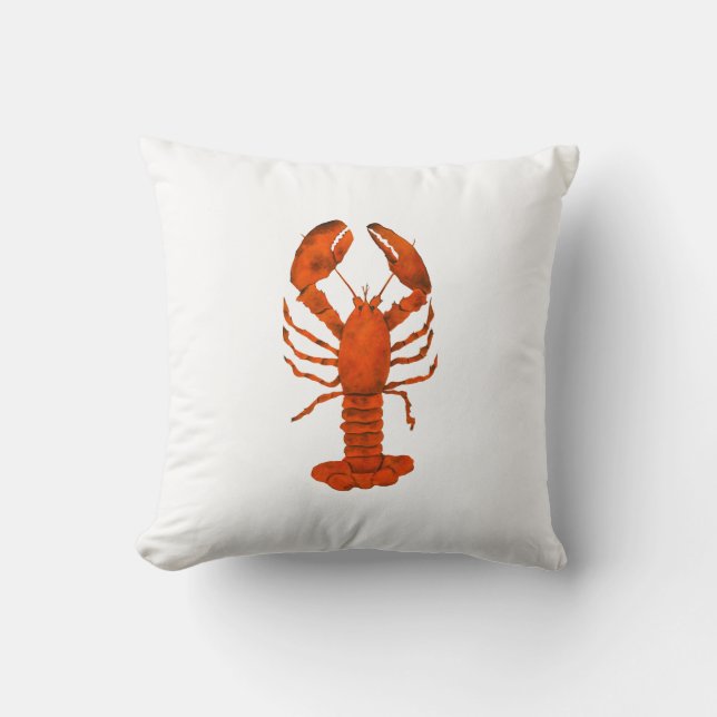 Coussin Homard rouge (Recto)