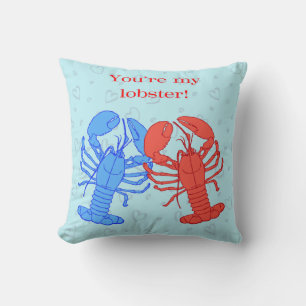 Coussin Homards amoureux