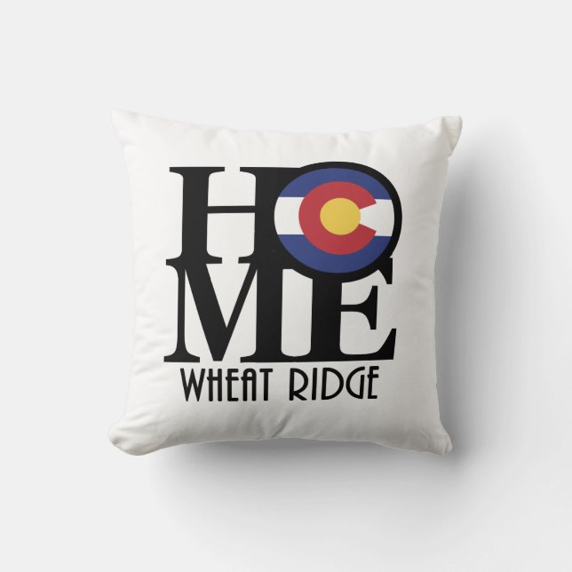 Coussin HOME Blé Ridge Colorado (Recto)