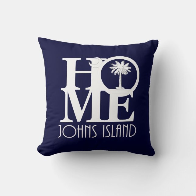 Coussin HOME Johns Island SC (Recto)