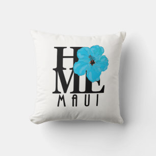 Coussin HOME Maui Blue Hibiscus