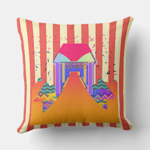 Coussin Home Red Stripes