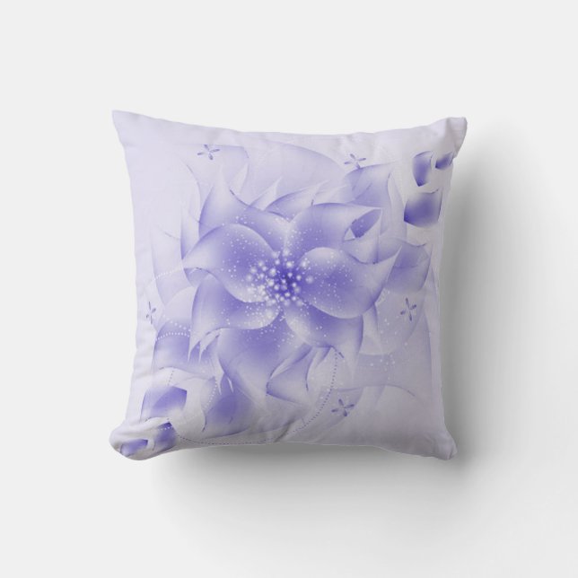 Coussin Home Sweet Home Purple Rose (Recto)