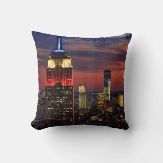 Coussin Hommage Lumineux 11 Sept, World Trade Cntr ESB #1 