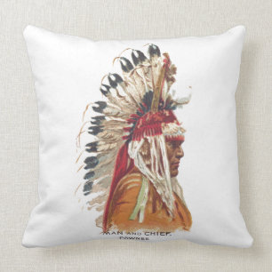 Coussin Homme Et Chef Vintage Jeu D'Oreiller