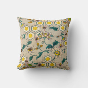 COUSSIN HONEY BEEHES, BEEHIVES, PRINTEMPS FLEURS BEEKEEPER