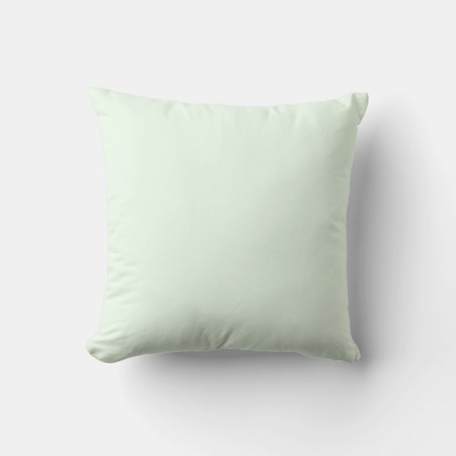 Coussin Honeydew Melon Vert F0FFF0 Couleur avec option de  (Recto)