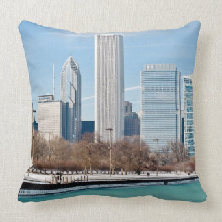 Coussin Horizon de Chicago à travers le lac Michigan