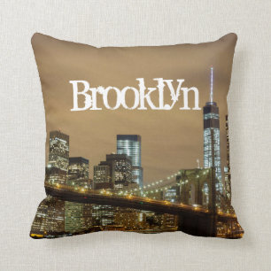 Coussin Horizon de pont de Brooklyn
