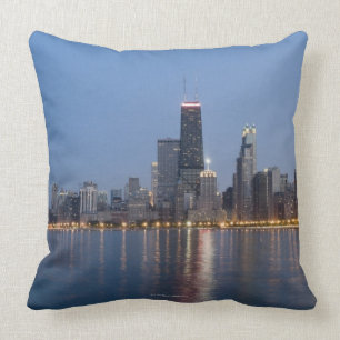 Coussin Horizon du centre de Chicago