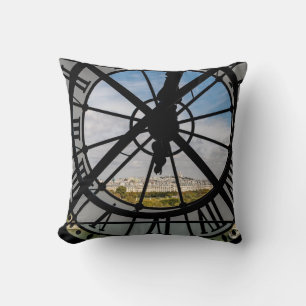 Coussin Horloge géante en verre au Musée d'Orsay - Paris