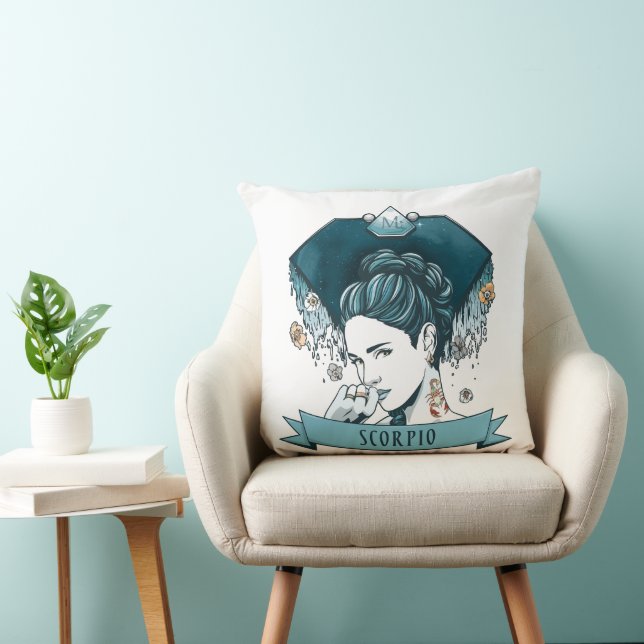 Coussin Horoscope - SCORPION (Chaise)
