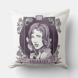 Coussin Horoscope - VERSEAU