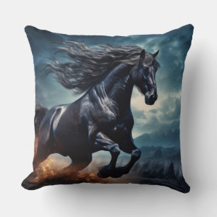 Coussin Horse Animal Wilderness Mur Art coloré
