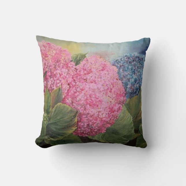 Coussin Hortensias (Recto)