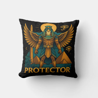 Coussin Horus le Protecteur – Faucon Égyptien Ancien Audac