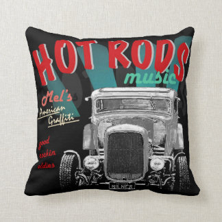 Coussin Hot rod, Music, Graffiti, coupé 1932