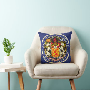 Coussin Hôtel Caledonian Voyage Vintage Édimbourg Écosse
