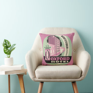 Coussin Hôtel Oxford, Montevideo, Uruguay, Voyage Rétro