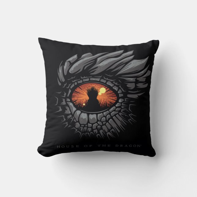 Coussin HOUSE OF THE DRAGON | Dragon's Eye Iron Throne (Recto)