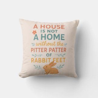 Coussin House pitter patter rabbit feet