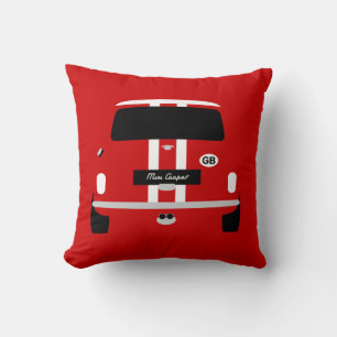Coussin Housse de siège de voiture Austin Mini rouge class