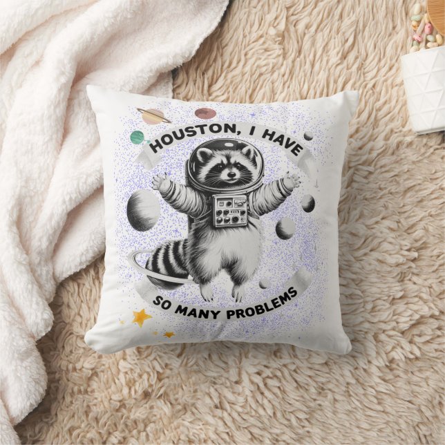 Coussin Houston, J'Ai Tant De Problèmes (Couverture)